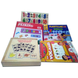 KIT JUGUETES EDUCATIVOS JHONELA 3 AÑOS MODELO 2