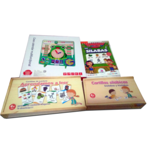 KIT JUGUETES EDUCATIVOS JHONELA 4 AÑOS MODELO 1