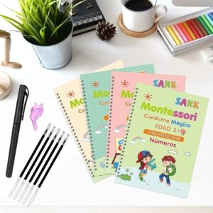 KIT LIBROS EDUCATIVOS MAGICO PREESCOLAR  3,4,5 AÑOS