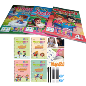 KIT LIBROS EDUCATIVO JHONELA KIT 3 A 4 AÑOS MODELO 1