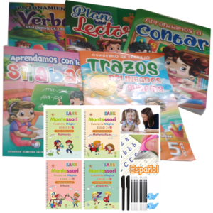 KIT LIBROS EDUCATIVOS  JHONELA KIT 4 A 5 AÑOS MODELO 1